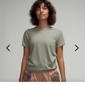 Lululemon Lightweight Cinched Hem Hiking Shirt